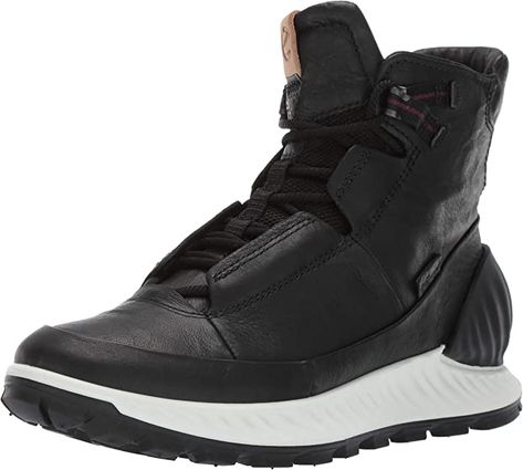 Amazon.com | ECCO - Men’s Exostrike Mid Outdoor Boot | Hiking Shoes Mens Boots Style, Boots Outfit Casual, Fashion Boots Outfits, Techwear Shoes, Women Boots Outfit, Rugged Fashion, Casual Outfit Women, Boots Outfit Men, Mens Rugged