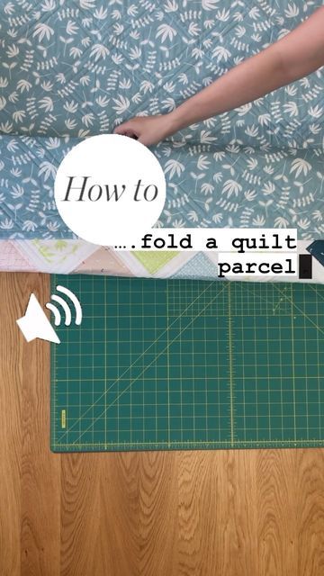 How To Fold A Quilt For Gift, Folding Blankets, Katherine Elizabeth, Instagram Tutorial, How To Fold, Lattice Pattern, Crib Quilt, Quilting Techniques, Lap Quilt