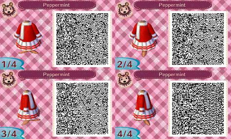 Acnl Christmas Qr Codes, Acnl Outfits, Acnl Clothing, Acnl Clothes, Xmas Dresses, Acnl Qr Codes, Motif Acnl, Animal Crossing 3ds, Animal Crossing New Leaf