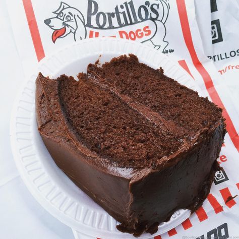 Portillos Cake, Portillos Chocolate Cake Recipe, Portillos Chocolate Cake, Chocolate Cake Images, Double Chocolate Cheesecake, Quick Baking, Homemade Chocolate Cake, Famous Chocolate, Strawberry Shortcake Recipes