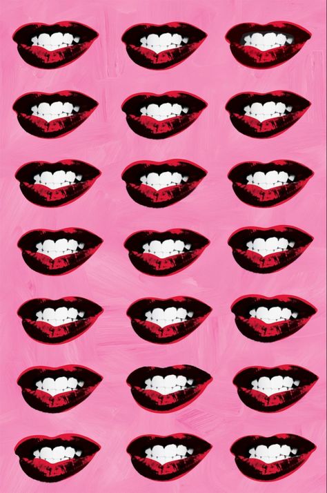 Any Warhol Pop Art, Andy Warhol Background, Andy Warhol Lips, Andy Warhol Aesthetic, Andy Warhol Wallpaper, Pop Art Magazine, Brushstrokes Wallpaper, Andy Warhol Pop Art Paintings, Andy Warhol Poster