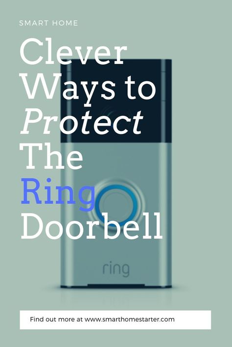 We got some cool ways to keep your Ring protected from the elements. Stretch out its lifespan with these tips!   #Ringdoorbell #smarthome #tips #ideas Ring Doorbell Mount Ideas, Ring Video Doorbell, Smart Doorbell, Doorbell Camera, Ring Video, Strong Mom, Ring Doorbell, Wireless Internet, Smart Home Automation