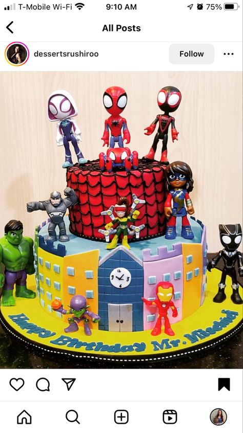 Spidey And Amazing Friends Birthday Cake, Spiderman And Amazing Friends Cake, Spider Man And Amazing Friends Cake, Spider Man And Friends Cake, Spiderman And Friends Birthday Cake, Spidey And Friends Cake, Spidey And His Amazing Friends Cake, Spider-man And His Amazing Friends Birthday, Spider-man And His Amazing Friends Cake