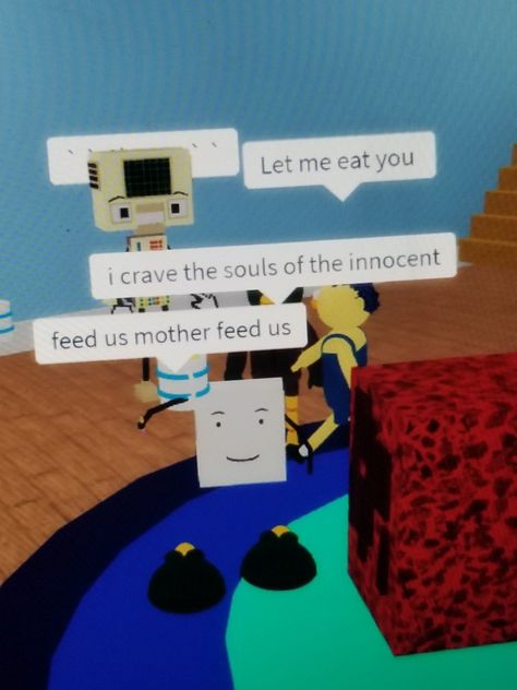 Dhmis roblox meme Roblox Screenshots, Roblox Core, Mother Feeding, Cursed Memes, Roblox Memes, Random Memes, Side Dish, You And I, Memes