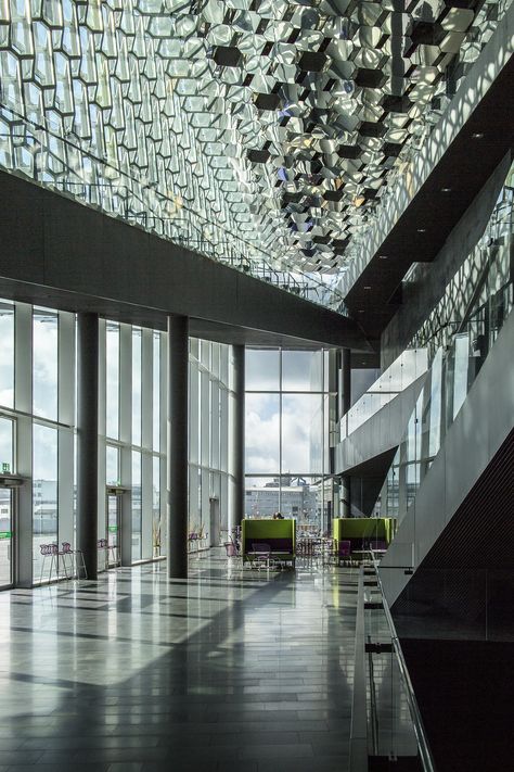 Harpa Concert Hall and Conference Centre | Reykjavík, Icelan… | benjamin kou | Flickr Harpa Concert Hall, Studio Inspiration, Concert Hall, Reykjavik, Iceland, Concert, Building