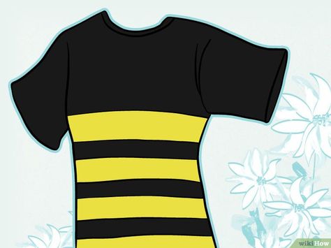 How to Make a Bee Costume (with Pictures) - wikiHow Bee Costume Diy, Cow Halloween Costume, Queen Bee Costume, Bumble Bee Costume, Cow Halloween, Quick Costumes, Ladybug Costume, Diy Halloween Costumes For Women, Bee Costume