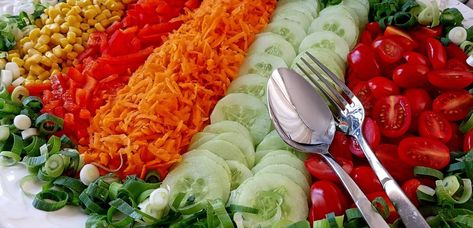 How to Make the Best Salad Bar: 80+ Mix-and-Match Ideas. Salad bars are fast-to-fix, full of nutrition, flavorful, fun, and fit every diet. Dairy- or gluten-free? Keto? Vegan? Here are 84 suggested items. Salad Bar Ideas, Salad Buffet, Potluck Salad, The Best Salad, Best Salad, Simple Salad, Keto Vegan, Vegetarian Salads, Inexpensive Meals