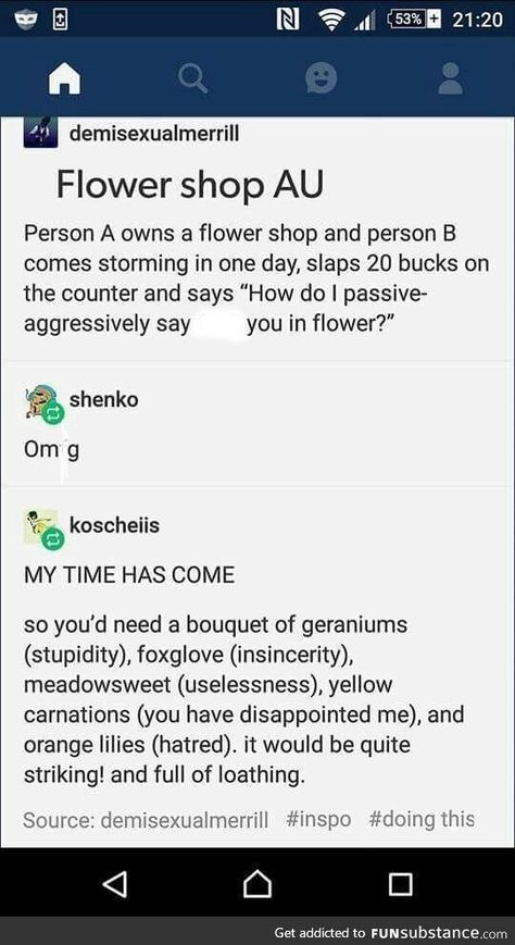 Florist Au Prompt, Who Did This To You, Cool Powers To Give Characters, One Shot Prompts, Powers To Give Characters, One Shot Ideas, Party Prompts, Scenario Prompts, Fanfiction Prompts