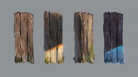 Wood Texture Painting Tutorial, Book Texture, Bg Design, Concept Art Tutorial, Building Illustration, Light Study, Digital Art Beginner, Coloring Tutorial, Animation Reference