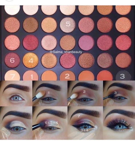 Makeup Ideas With Eyeliner, Natural Look Eyeshadow, Makeup Natural Look, Morphe 35f, Makeup Morphe, Eyebrow Shaper, Makeup Tutorial Foundation, Makeup Hacks Beauty Secrets, Hacks Beauty