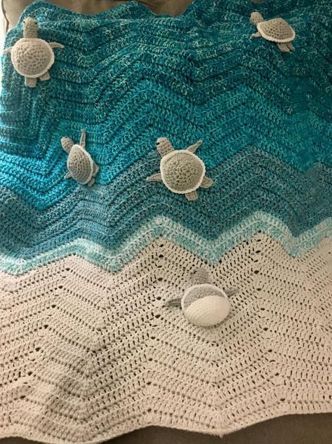 Seaside Nursery, Ocean Baby Rooms, Sea Turtle Blanket, Sea Nursery Theme, Turtle Blanket, Turtle Nursery, Turtle Baby Shower, Ocean Themed Nursery, Beach Nursery