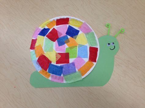 Snails Preschool, Paper Plate Art, Snail Craft, Creative Worksheets, Toddler Teacher, Snail Art, Sensory Crafts, Back To School Crafts, Art Activities For Kids