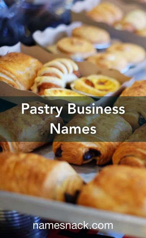 Pastry Business, Dessert Names, Boutique Patisserie, Patisserie Shop, Bakery Names, Pastry Stand, Patisserie Cake, Shop Name Ideas, Cake Branding