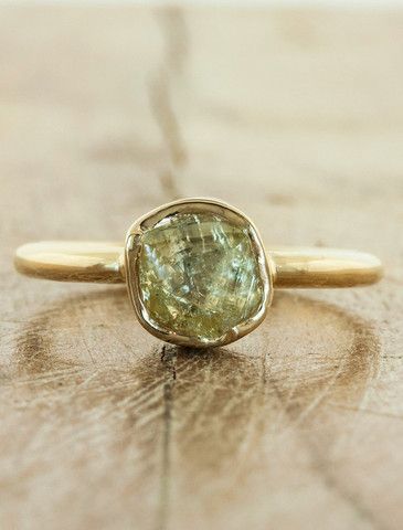 Unique Yellow Gold Engagement Ring, Colored Diamond Engagement Rings, Organic Engagement Rings, Bezel Set Engagement Ring, Nature Inspired Engagement Ring, Diy Gold, Diamond Girl, Unique Diamond Engagement Rings, Bridesmaid Jewelry Sets