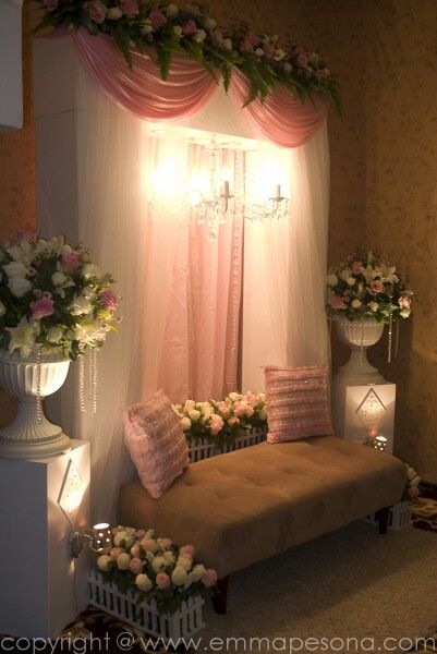 Dua Khair Decoration At Home, Dua E Khair Decoracion, Roka Decor, Engagement Setup, Luxury Backdrop, Nikkah Ideas, Nikah Decor, Engagement Decor, Mehndi Dresses