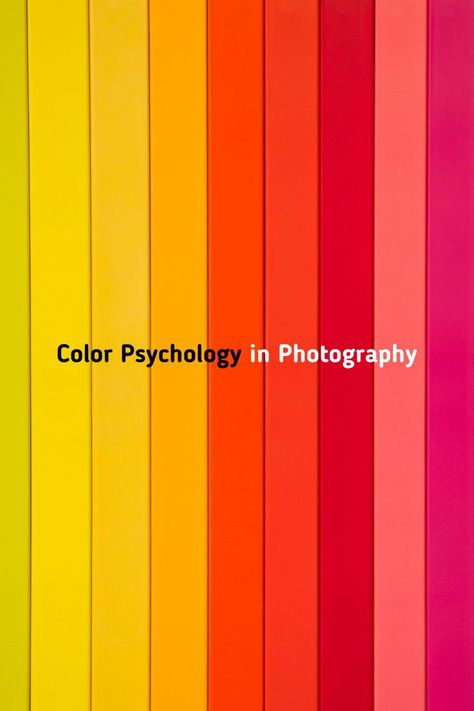 Color Psychology as a photographer Color Theory Photography, Color Psychology, Learning Colors, Color Theory, Like A Pro, Your Photo, Blog Photography, Psychology, Make Your