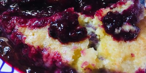 Cobblers Using Cake Mixes, Cake Mix Fruit Cobbler, Blackberry Cobbler With Cake Mix Easy, Slow Cooker Cobbler, Beginner Baking Recipes, Low Sugar Cakes, Easy Blackberry Cobbler, Beginner Baking, Cake Mix Cobbler