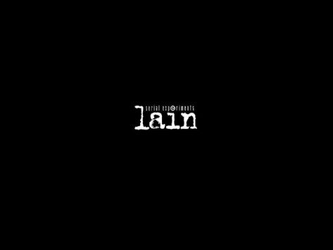 Lain Wallpaper, Serial Experiments Lain, Laptop Wallpaper, Wallpapers, ? Logo