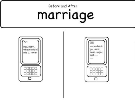 36 Hilarious Pictures about Marriage | marriage remember sugar Before And After Marriage, Marriage Images, Spice Up Your Relationship, Hilarious Pictures, Dating Humor Quotes, Dating Advice Quotes, Divorce Quotes, Memes Sarcastic, Flirting Memes