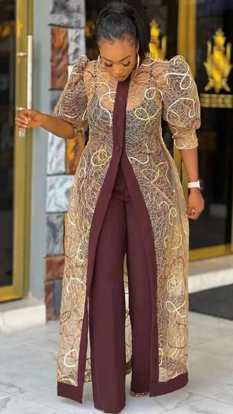 Kaftan Styles, Long African Dresses, 2piece Outfits, African Print Dress Ankara, Short African Dresses, Best African Dresses, African Fashion Skirts, Afrikaanse Mode, African Wear Dresses