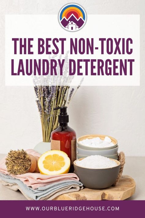 The best non-toxic laundry detergent options and FAQ's Non Toxic Laundry Detergent, Toxic Laundry Detergent, Non Toxic Laundry, Laundry Detergent Brands, Detergent Brands, Laundry System, Green Laundry, Natural Laundry Detergent, Laundry Pods