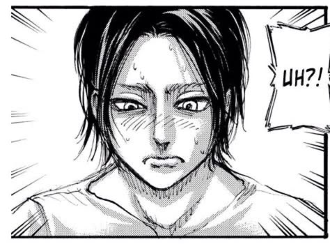 Eren Blushing, Eren Manga, Aot Manga, Anime Meme Face, Aot Eren, Jamba Juice, Aot Characters, Attack On Titan Eren, Eren Yeager