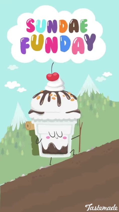 Sunday Ice Cream, Cream Quotes, Fun Puns, Candy Kingdom, Ice Cream Funny, Food Quotes Funny, Wallpaper Food, Funny Food Puns, Ice Cream Day