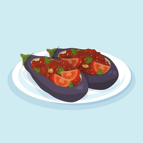 Hand drawn flat design turkish food | Free Vector #Freepik #freevector #tasty #food-illustration #delicious #doner Turkish Food Illustration, Turkish Food Traditional, Turkish Pizza, Stickers Food, Pizza Art, Turkish Food, Food Stickers, Food Illustration, Food Drawing