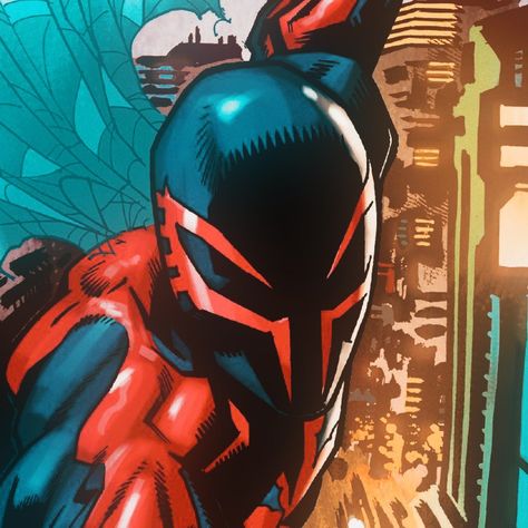 Spider Man 2099 Pfp, Spiderman 2099 Pfp, Spiderman 2099 Comic, Spider 2099, Marvel 2099, Spiderman 2099, Miguel Ohara, Spider Man 2099, Marvel And Dc Characters