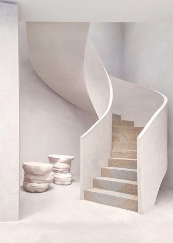 Jil Sander Aesthetic, Staircase Design Modern, Interior Stairs, Empty Room, Minimalist Architecture, Minimalism Interior, Decor Minimalist, Staircase Design, Cheap Decor