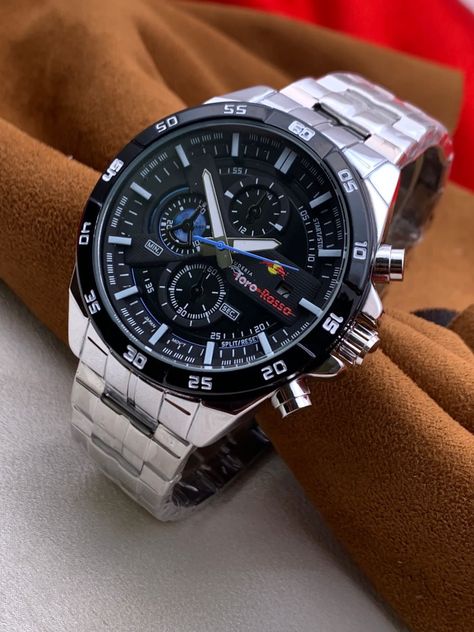 Casio edifice men’s 1280 free shipping....⁰sd93 Edifice Watch Men, Casio Edifice, Luxury Watches For Men, G Shock, Men's Watch, Luxury Watches, Omega Watch, Free Shipping, Closet