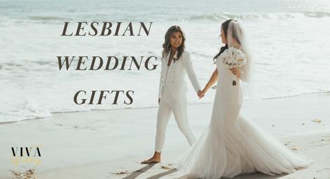 Wondering what to gift the newlyweds on their special day? Look no further than our handpicked selection of extraordinary lesbian wedding gifts. Viva Wedding Photography offers exclusive options specifically tailored for LGBT married couples. Lesbian Wedding Invitations, Lesbian Wedding Gifts, Wedding Presents, Married Couples, Wedding Gift Baskets, Lesbian Wedding, Celebrate Love, Married Couple, Supreme Court