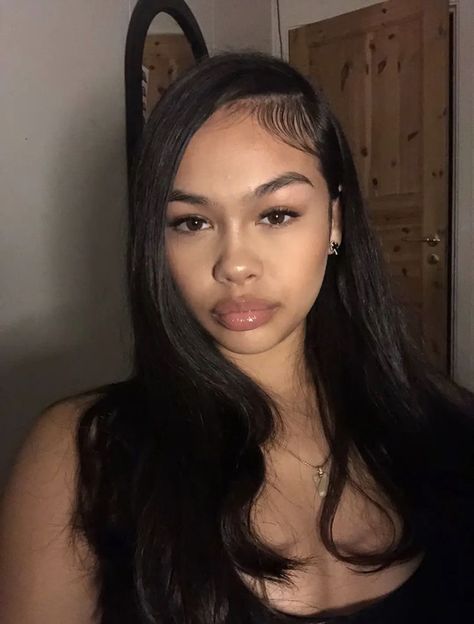 Straight Hairstyles Baddie, Baddie Short Hair, Hairstyles For Black Women Straight Hair, Hairstyles For Straight Hair Black Women, Natural Straight Hairstyles Black Women, Hairstyles For Short Straight Hair Black, Latina Hairstyle, Baddie Hairstyles Latina Straight, Latina Hair Styles