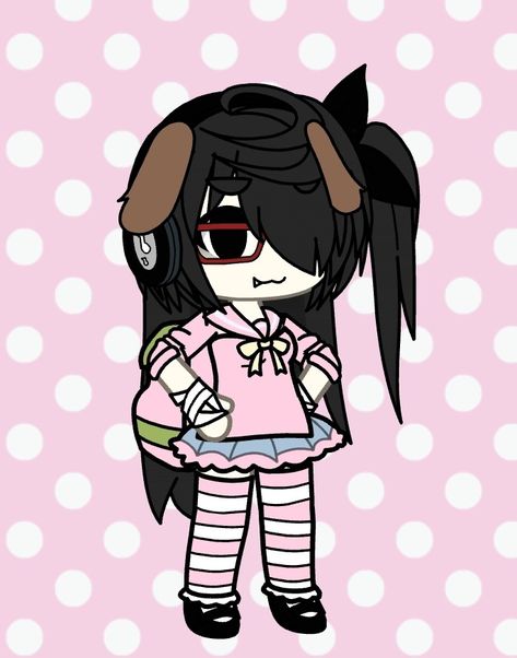 Cutecore Gacha Outfits, Gacha Kawaiicore, Cutecore Gacha Life, Kawaii Gacha Life Oc, Cutecore Gacha Oc, Scenecore Oc, Cutecore Gacha, Kawaii Gacha, Creepy Cute Aesthetic