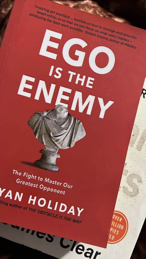 Ego Is The Enemy Book, Ego Is The Enemy, A Little Life Book, Study Info, Vision Book, Empowering Books, Books To Read Nonfiction, 100 Books To Read, Unread Books