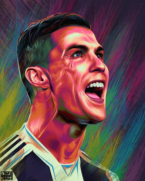 CR7 - Digital Drawing (vector art), on ArtStation at https://www.artstation.com/artwork/J9znK0 Cristiano Ronaldo Hairstyle, Football Drawing, Photoshop Logo, Ronaldo Wallpapers, Sports Hero, Vector Portrait, كريستيانو رونالدو, Vector Drawing, Football Mom