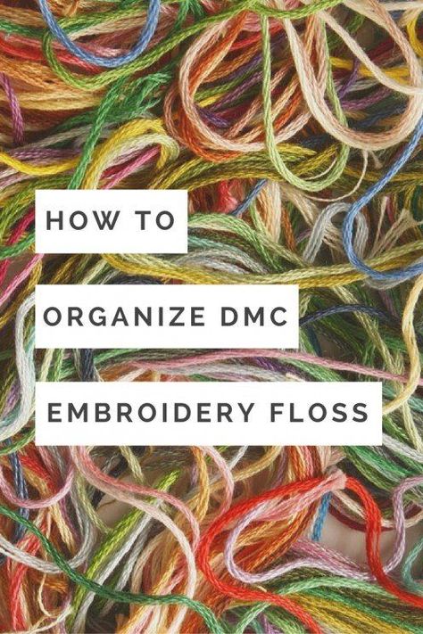 How To Organize Embroidery Floss, Embroidery Floss Storage Ideas, Organizing Embroidery Floss, Organize Thread, Embroidery Floss Organization, Diy Embroidery Floss Organizer, Hand Embroidery Gift Ideas, Floss Organization, Embroidery Gift Ideas