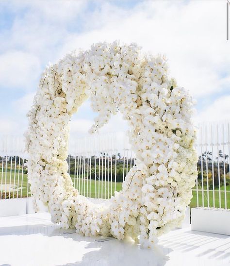 Square Root Designs on Instagram: “Orchid Wonder Ceremony Install @monarchbresort @detailssamantha #monarchbeach #monarchbeachwedding” Wedding Arch Orchid, Wedding Flowers Altar, Orchid Wedding Flowers, Ceremony Installation, Floral Arch Wedding, Wedding Altars, Orchid Wedding, Wedding 2025, Ceremony Arch