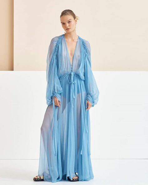 LEE MATHEWS (@leemathewsau) • Instagram photos and videos Dress Fashion Photography, Minimal Dress, Summer Blues, Long Sleeve Boho Dress, Colour Analysis, Australian Fashion Designers, Image Consultant, Fantasy Dress, Classy And Fabulous