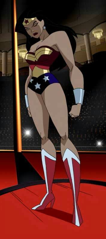 Wonder Woman Justice League Unlimited JLU Wonder Woman Justice League Animation, Dcau Wonder Woman, Wonder Woman Justice League Cartoon, Wonder Woman Animated, Justice League Animated, Justice League Wonder Woman, Justice League Unlimited, Batman Wonder Woman, Wonder Woman Costume