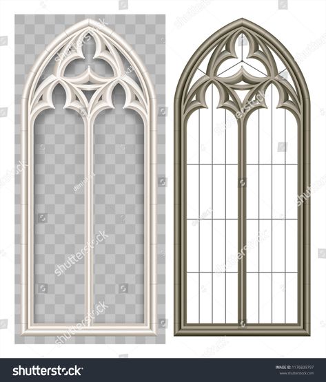 Realistic Gothic medieval Lancet window and stone arch with a shadow. Transparent shadow. Background or texture. Architectural elementLancet#window#stone#Realistic Lancet Window, Dnd Crafting, Gothic Medieval, Castle Pictures, Gothic Windows, Gothic Castle, Medieval Gothic, Crafting Inspiration, Cathedral Windows