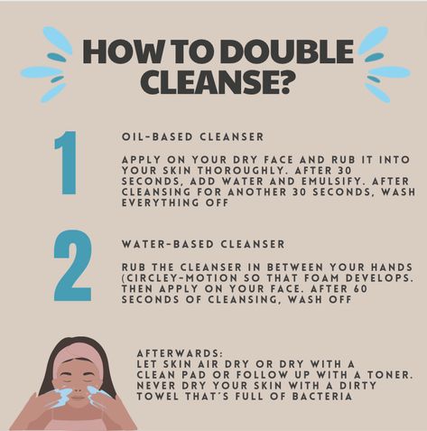 Oil Based Vs Water Based Cleanser, Skin Knowledge, Double Cleansing Method, Double Cleanser, Double Cleanse, Oil Based Cleanser, Double Cleansing, Never Been Better, Cleansing Face