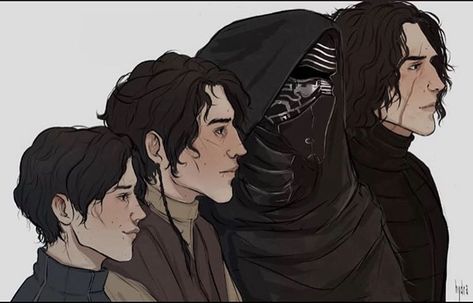 Kylo Ren And Rey, Star Wars Character, Ben Solo, Star Wars Kylo Ren, Star Wars Love, Film Anime, Star Wars Ships, Star Wars Artwork, Star Wars Fan Art