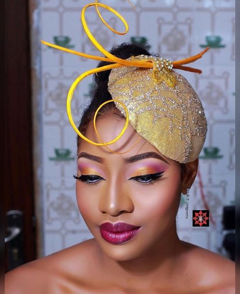 Small Fascinators, Gele Styles, Gear Tie, Types Of, Wedding Lookbook, Fascinator Hairstyles, How To Make Headbands, Aso Oke, Head Gear