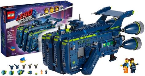 70839 The Rexcelsior revealed as 21st set from The LEGO Movie 2 [News] Lego Movie Sets, Emmet Lego, Lego Film, X Wing Fighter, The Lego Movie, Lego Spaceship, Lego Movie 2, Star Wars Anakin, Space Toys