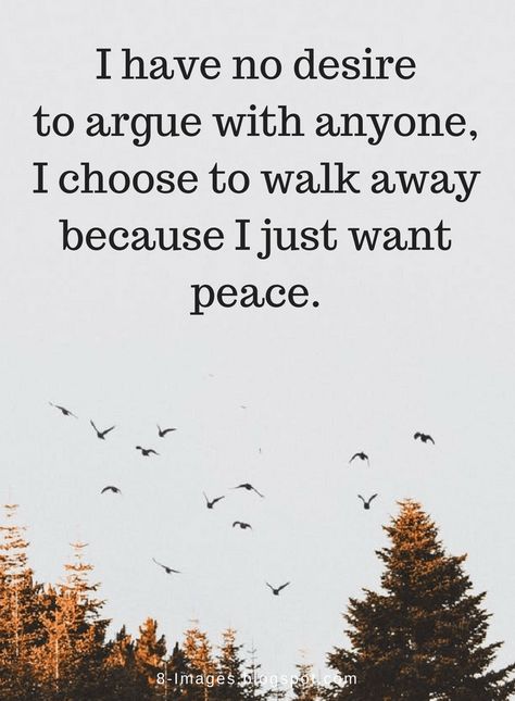 Quotes I have no desire to argue with anyone, I choose to walk away because I just want peace. No Peace Quotes, Finally Peace Quotes, Not Arguing Anymore Quotes, I Choose Me Quotes Strength, I Just Want Peace Quotes, I Want Peace Quotes, Want Peace Quotes, At Peace Quotes, All I Want Is Peace