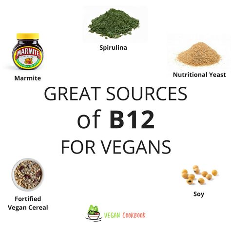 B12 Foods Vegan, Vegan B12 Sources, B12 Foods Vegetarian, Sources Of B12, Vitamin B12 Foods, B12 Rich Foods, Vegan B12, Vegan Shakes, Brain And Nervous System