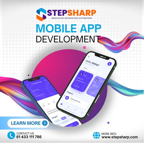 Experience the power of mobile application development with StepSharp! 📱✨💻 🌐 stepsharp.com 📞 +61-433-111-786 #mobileapps #mobilespyapp #appsmobile #post #newpost #viralpost #instapost #fyp #trend #fypシ #viralpost #instapost Wallpaper Themes, Iphone Wallpaper Themes, Mobile Application Development, Insta Posts, Application Development, Viral Post, Mobile App Development, Post Design, Mobile Application