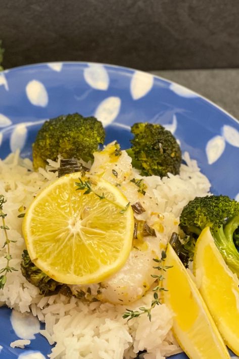 30 Minutes • Gluten-free • Low FODMAP • Serves 4 • This recipe delivers a wonderful delicate flavor that is sure to please the whole family. It’s light and flavorful and you cook the vegetables with the fish so it's an easy one-pan meal. Get the freshest fish you can for the best flavor and texture. #lowfodmapdiet #fodmap #lowfodmap #ibs #ibsdiet #ibsgamechanger #fodmapfriendly #glutenfree Ibs Diet, Inflammatory Recipes, Lactose Free Recipes, Fodmap Friendly, Lemon Thyme, Low Fodmap Diet, Low Fodmap Recipes, Fodmap Recipes, One Pan Meals