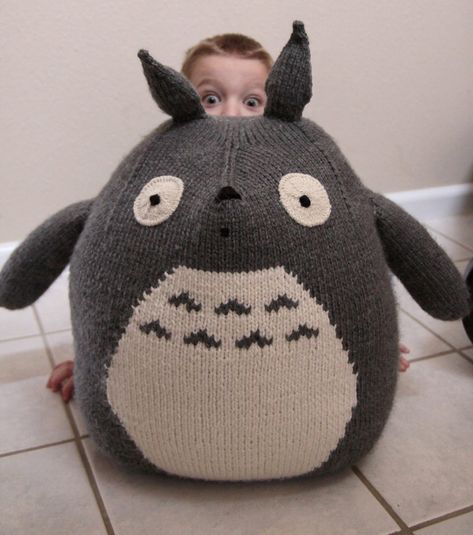 Fantastical Creature Knitting Patterns- In the Loop Knitting Totoro Toy, Crochet Totoro, Double Knitting Patterns, Forest Spirits, Animal Knitting Patterns, Neighbor Totoro, Knitting Patterns Toys, Knitted Animals, Blanket Knitting Patterns